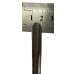 Chisel with hexagonal handle grooved 10 mm